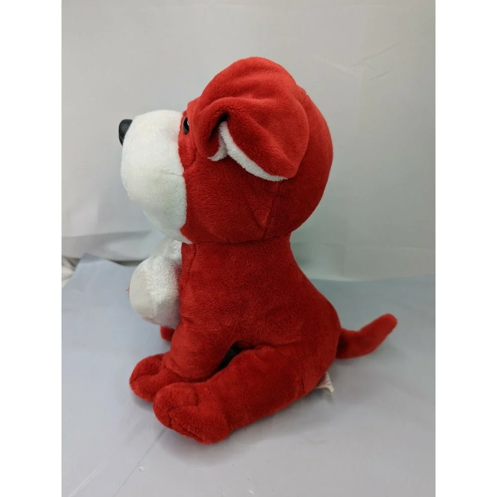 Walmart Red Dog Plush Puppy 10 Inch Kiss Me Heart Stuffed Animal Toy